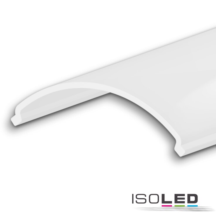 Abdeckung COVER49 opal/satiniert 200 cm für Profil CORNER10 SLIM