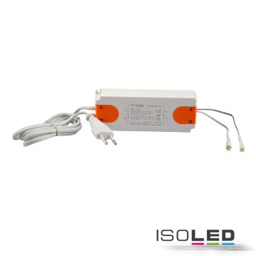 LED Trafo MiniAMP 12V/DC, 0-50W, 120cm Kabel mit...