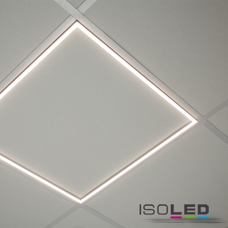 ISOLED LED Panel Frame 625, 40W, neutralweiß, KNX dimmbar