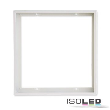 Aufbaurahmen weiß RAL 9016 für LED Panel 600,...