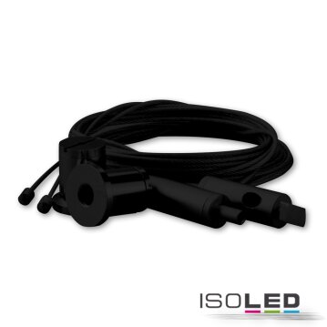 Aufhängesystem mit Drahtseil für Kabelschleuse...