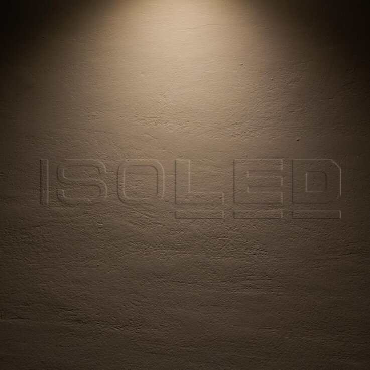 LED Einbaustrahler, silber, 8W, 60°, rund, warmweiß, IP65, dimmbar