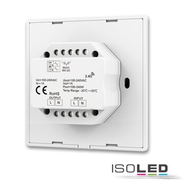 Sys-Pro 1 Zone Einbau-Drehknopf/Funk-Dimmer 230V, 360VA,...