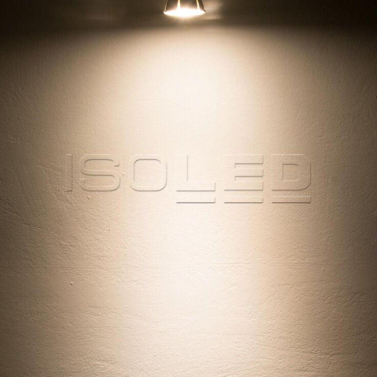ISOLED GU10 LED Strahler 5W, 45°, prismatisch, warmweiß, dimmbar