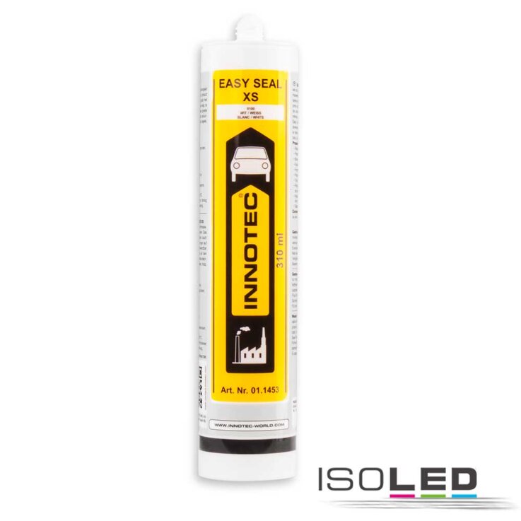 Easy Seal witterungsbeständige Silikon-Dichtmasse, transparent, 310 ml Kartusche