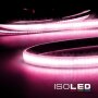 LED CRI9P Linear 48V-Flexband, 8W, IP68, pink, 30 Meter