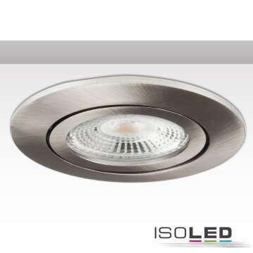 ISOLED Einbaurahmen rund für GU10/MR16, Alu...