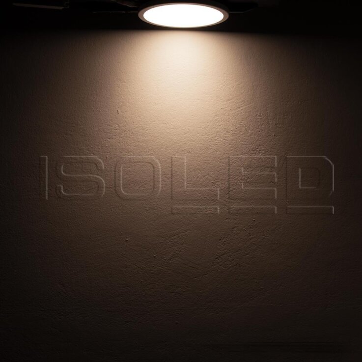 LED Downlight Flex 15W, prismatisch, 120°, Lochausschnitt 50-160mm, warmweiß