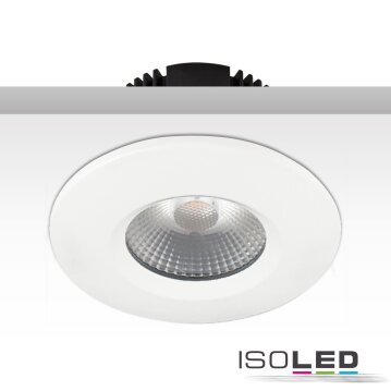 Cover Aluminium rund/Kante weiß matt für...