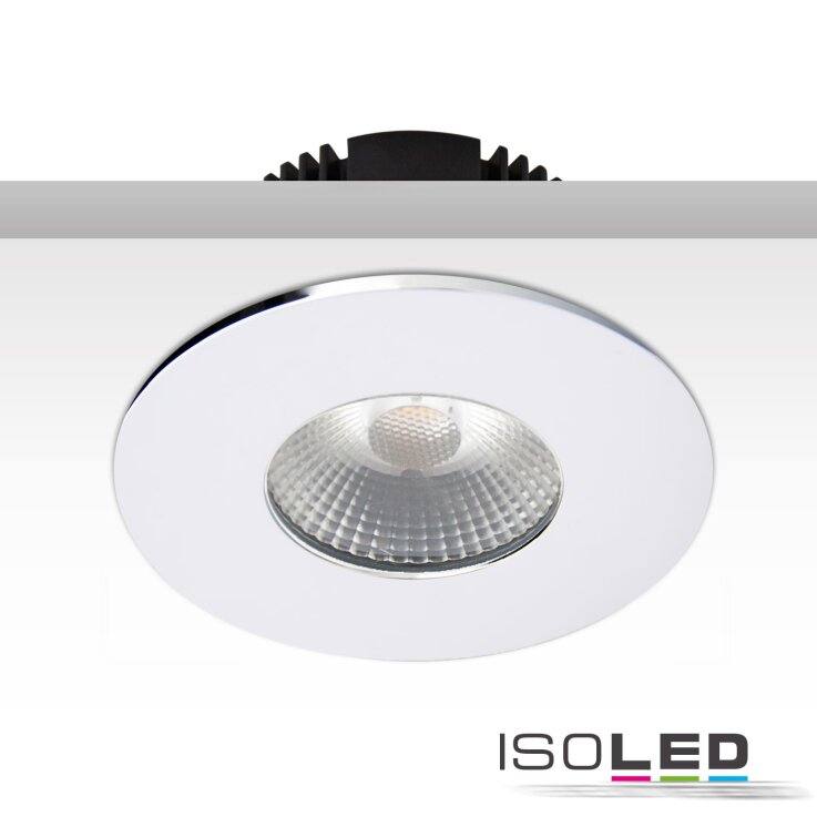 Cover Aluminium chrom für Einbaustrahler Sys-68