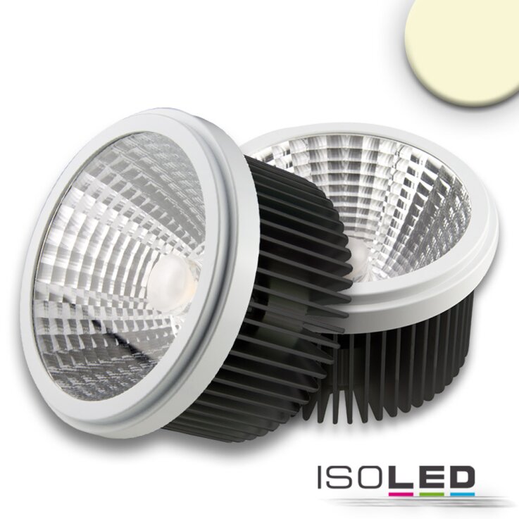 AR111 20W, 25°, warmweiß, inkl. externem VG