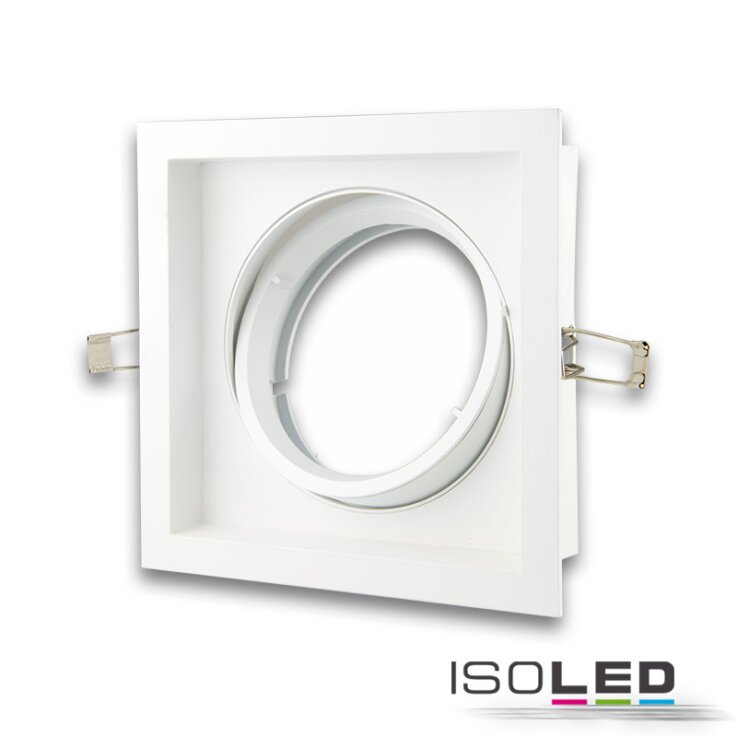 Einbaurahmen AR111, eckig, 1 fach, schwenkbar