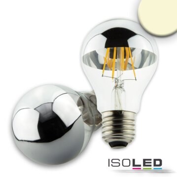 ISOLED E27 LED Spiegelkopf, 4W, klar, warmwei&szlig;