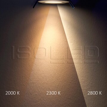 LED Einbaustrahler SUNSET, weiß, 15W, 45°,...