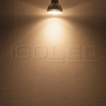 ISOLED GU10 LED Strahler 6W GLAS-COB, 70°,...