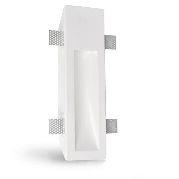 ISOLED Gips-Wand-Einbauleuchte, länglich, GU10,...