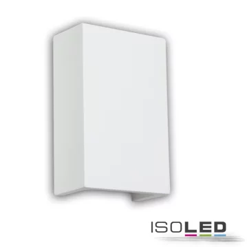 ISOLED LED Gips-Wandleuchte 2x3W, UP&amp;DOWN, eckig,...
