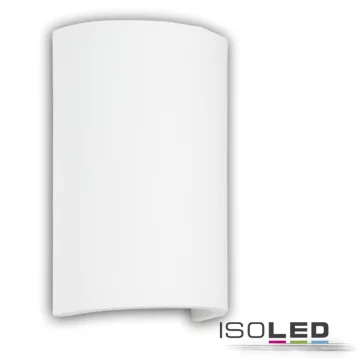 ISOLED LED Gips-Wandleuchte 2x3W, UP&amp;DOWN, rund,...