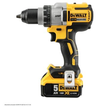 DEWALT 18 Volt / 5 Ah Akku-Dreigang-Bohrschrauber...