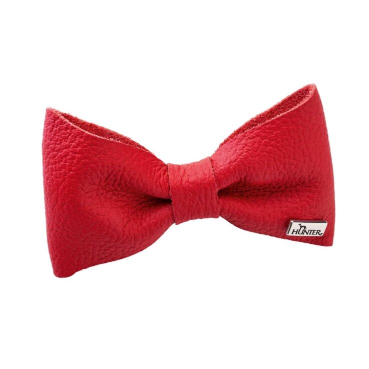 HUNTER Halsband-Fliege Paris, rot, 9 x 6 cm
