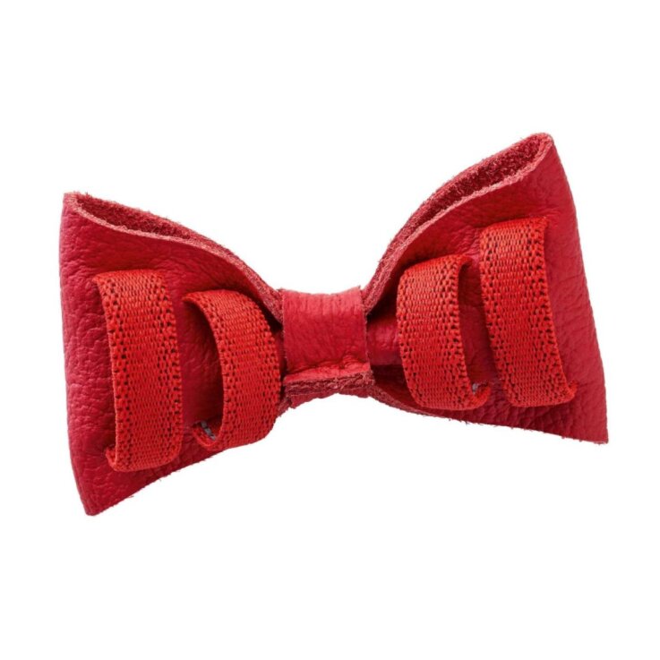 HUNTER Halsband-Fliege Paris, rot, 9 x 6 cm