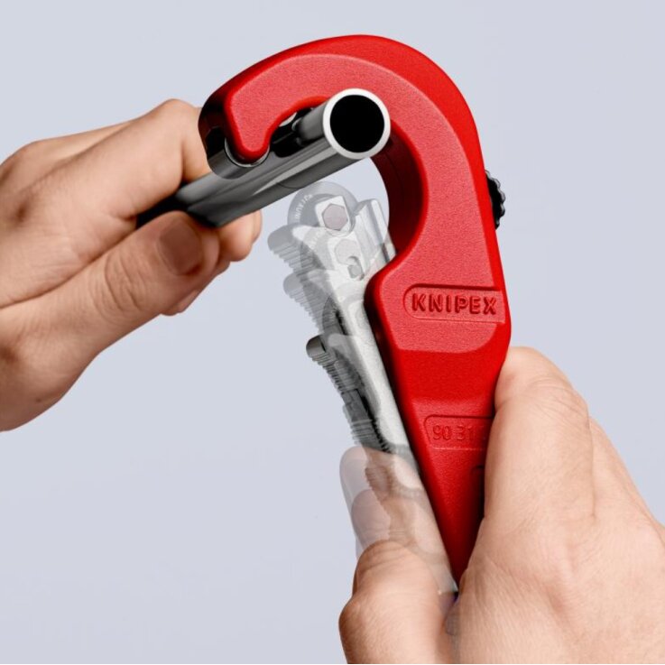 KNIPEX 90 31 02 BK Rohrabschneider TubiX® für Rohre 6-35 mm