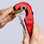 KNIPEX 90 31 02 BK Rohrabschneider TubiX® für Rohre 6-35 mm
