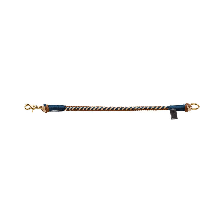 HUNTER Halsband Tinnum, M-L, B: 1,4 cm, Halsumfang: 50 cm, blau/beige