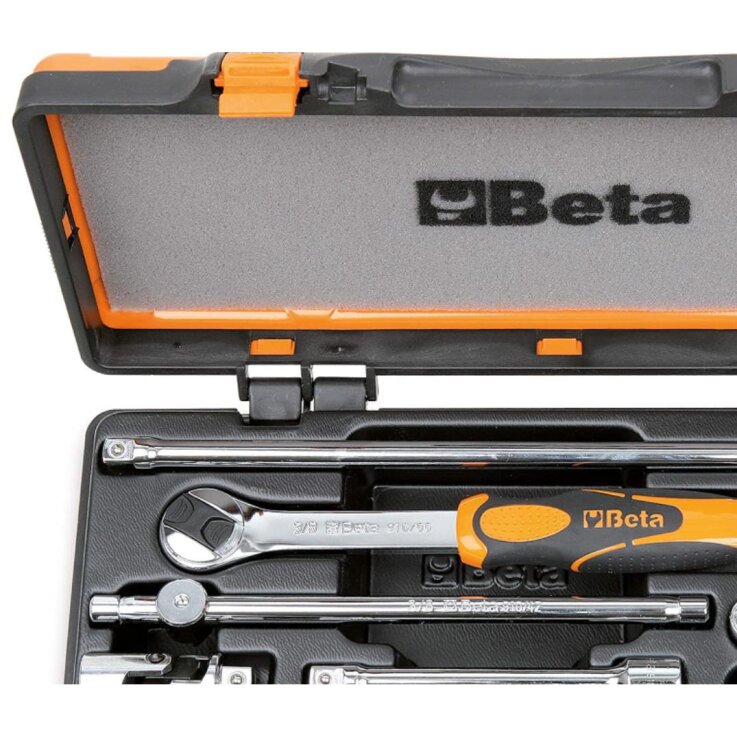 BETA 910/C16-16 teilig Sechskant-Steckschlüssel und 5 Betätigungswerkzeuge