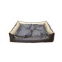 NOBBY Hunde-Komfortbett eckig Classic "ASJA" L x B x H: 99 x 78 x 18 cm