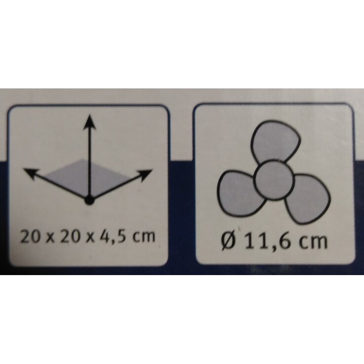 CMI USB mini Ventilator, gelb