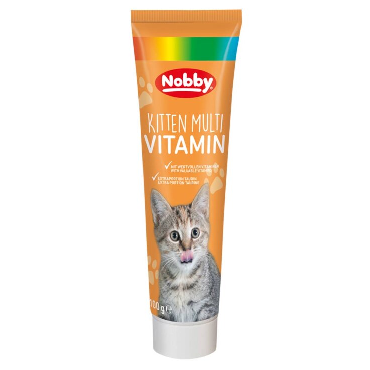 NOBBY Nahrungsergänzungsmittel "Kitten-Multi-Vitamin-Paste", 100 g