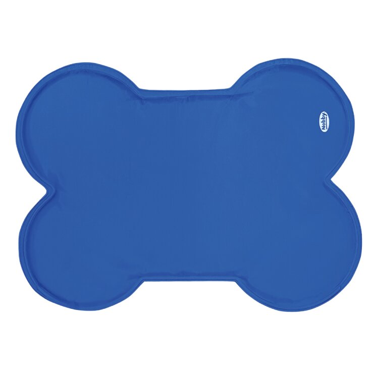 NOBBY Kühlmatte "Basic Bone", blau, S, 48 x 36,5 cm