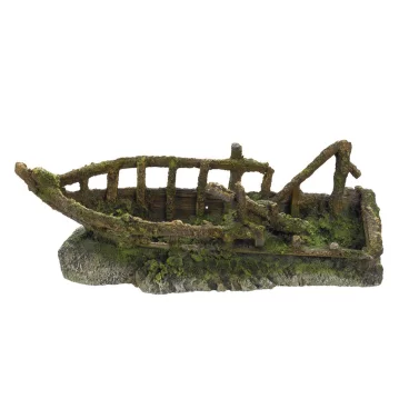 NOBBY Aqua Ornaments "Broken Boat", 32,8 x 12,5...