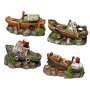 NOBBY Aqua Ornaments "Boat mini", 9 - 10 cm