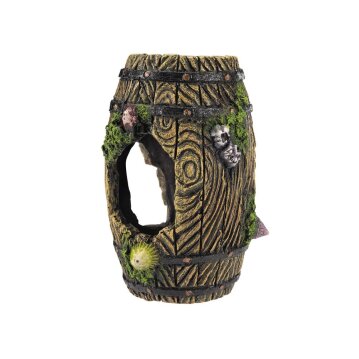 NOBBY Aqua Ornaments "Fass mit Muscheln", 10,5...