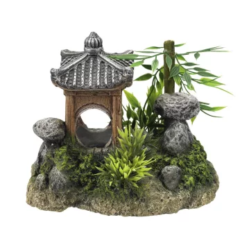 NOBBY Aqua Ornaments "Asiatischer Tempel", 15,5...