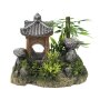 NOBBY Aqua Ornaments "Asiatischer Tempel", 15,5 x 10,5 x 12,5 cm