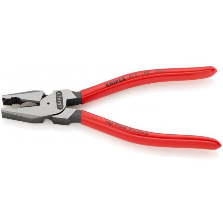 KNIPEX 02 01 180 Kraft-Kombizange 180 mm