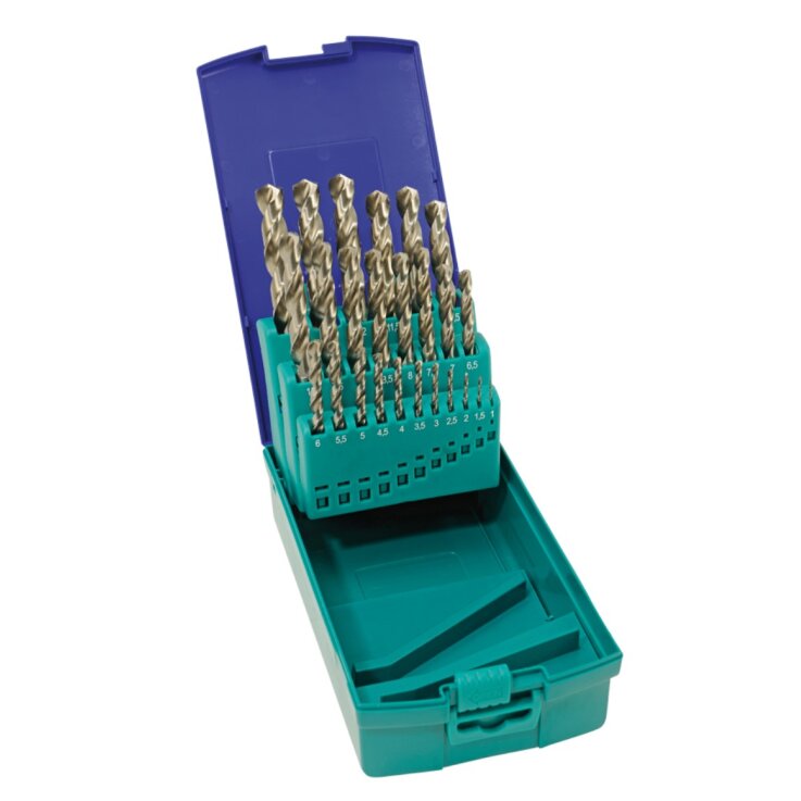 HM-MÜLLNER HSS-G Spiralbohrersatz, 25-tlg.