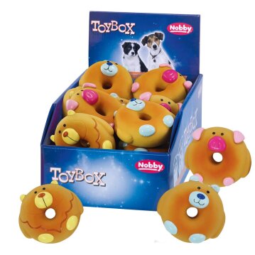 NOBBY Latex Donut "Animal", &Oslash; 8,5 cm