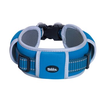NOBBY Halsband "Kalea" extra, hellblau, S-M, L:...