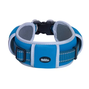 NOBBY Halsband "Kalea" extra, hellblau, M-L, L:...