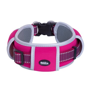 NOBBY Halsband "Kalea" extra, himbeere, L-XL,...