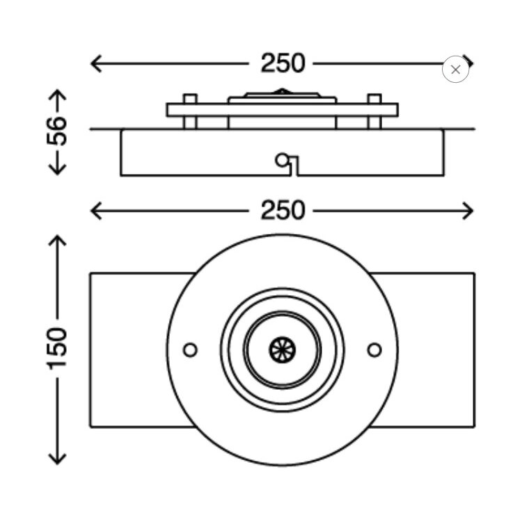 BrilonerLED-Wandleuchte chrom 3566-018