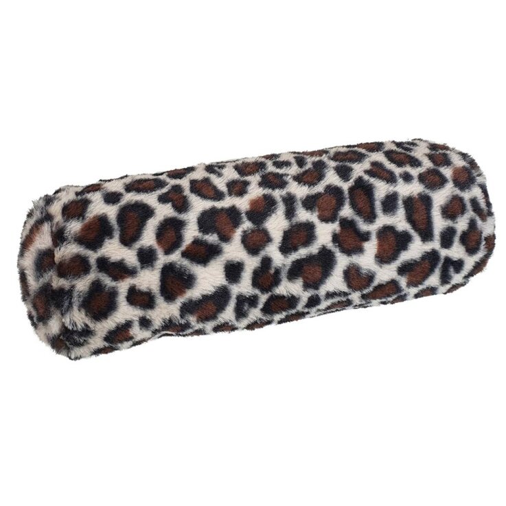 NOBBY  Kissenrolle, leopard, 24 x 8 cm