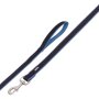 NOBBY Leine "Mesh Preno", blau, M-L, L: 120 cm, B: 20/25 mm