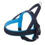 NOBBY Norwegergeschirr "Mesh Preno", hellblau, M - L, L: 50-64 cm + 42 cm; B: 25/35 mm