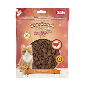 Katzen - Snacks NOBBY Star Snack Croquette Beef, 125 g