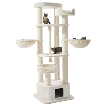 NOBBY Kratzbaum "MUSAN", cream, 203 cm